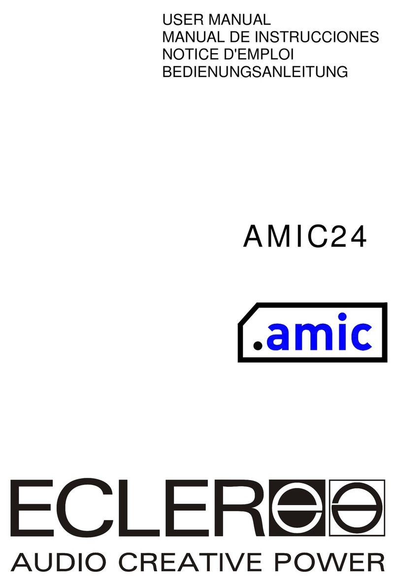 Ecleree AMIC24 Bedienungsanleitung Ecleree AMIC24 Bedienungsanleitung