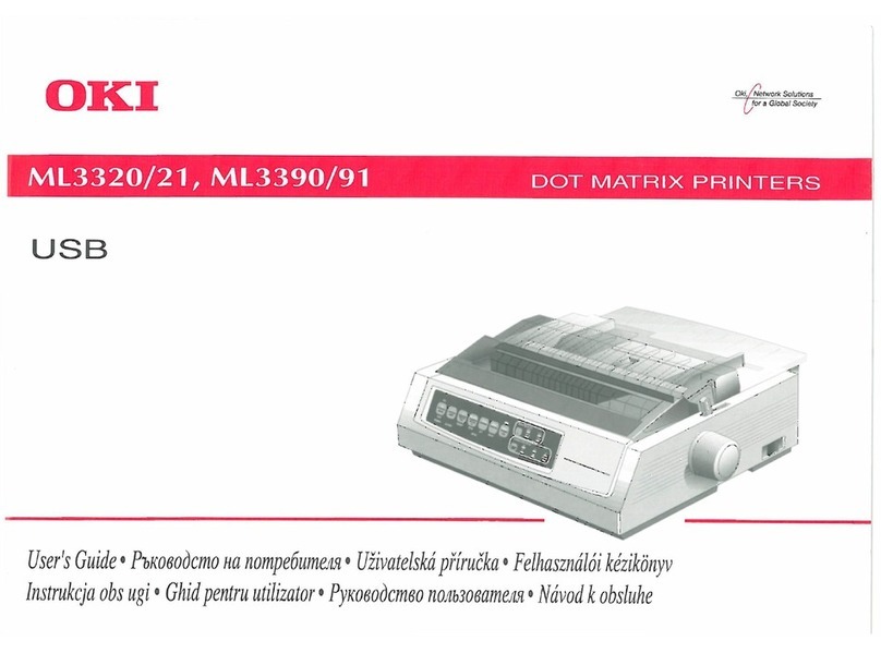 Oki ML3321 Bedienungsanleitung