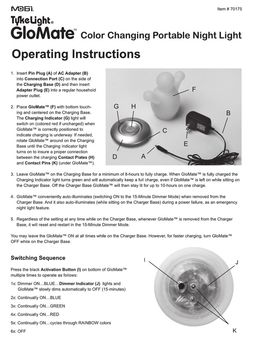 Mobi Technologies GloMate Bedienungsanleitung