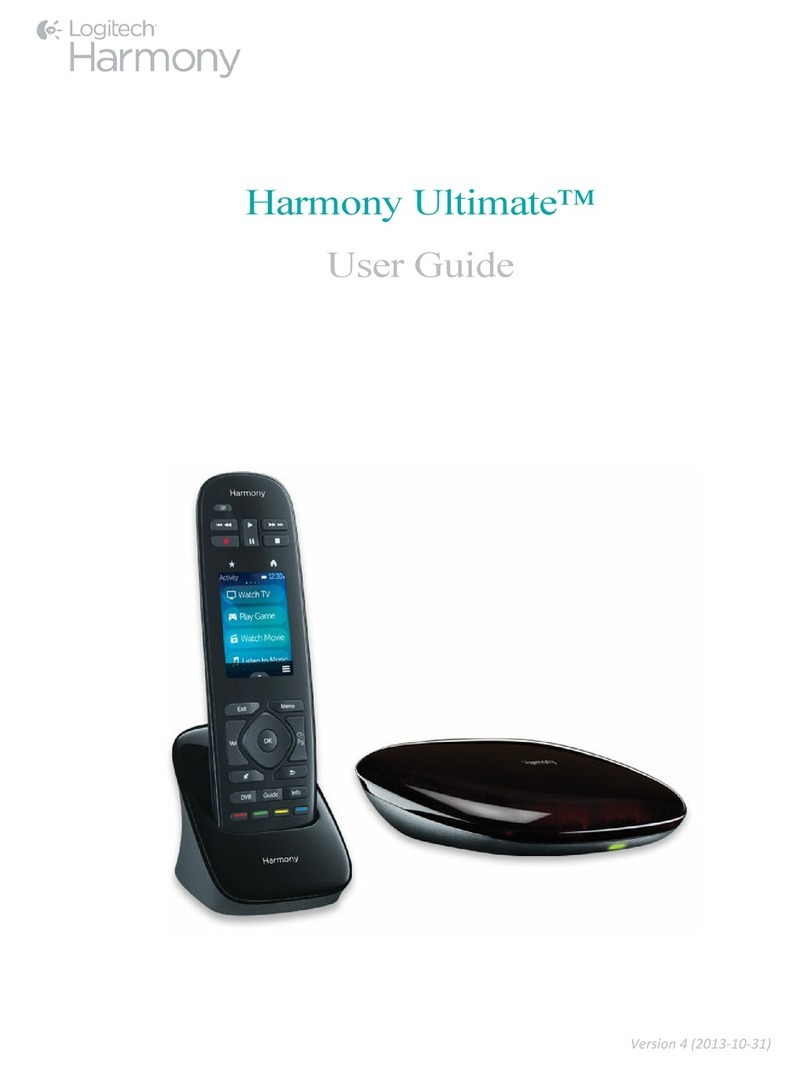 Logitech Ultimate Control Bedienungsanleitung