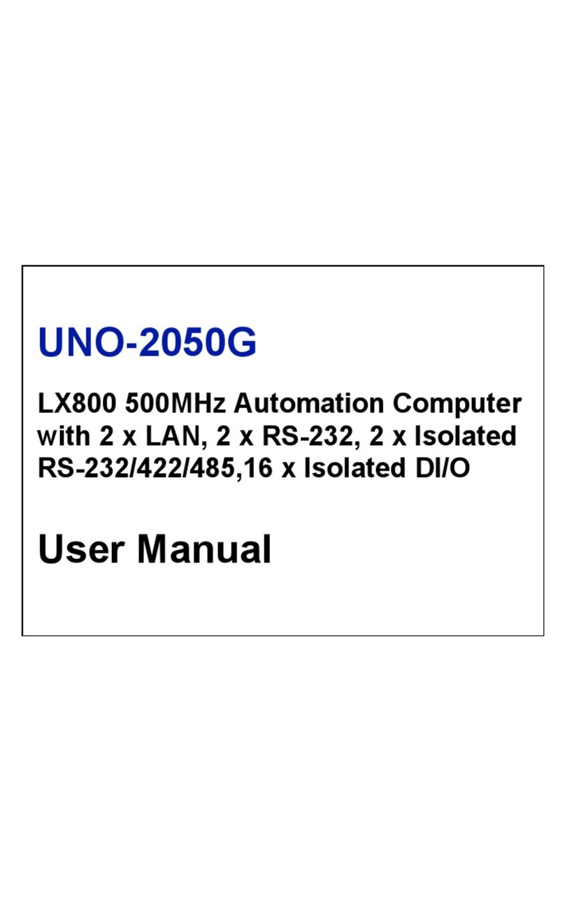 Advantech UNO-2050G Bedienungsanleitung