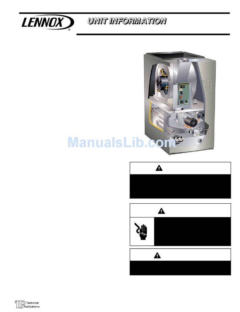 Lennox SL280DFV Betriebsanleitung