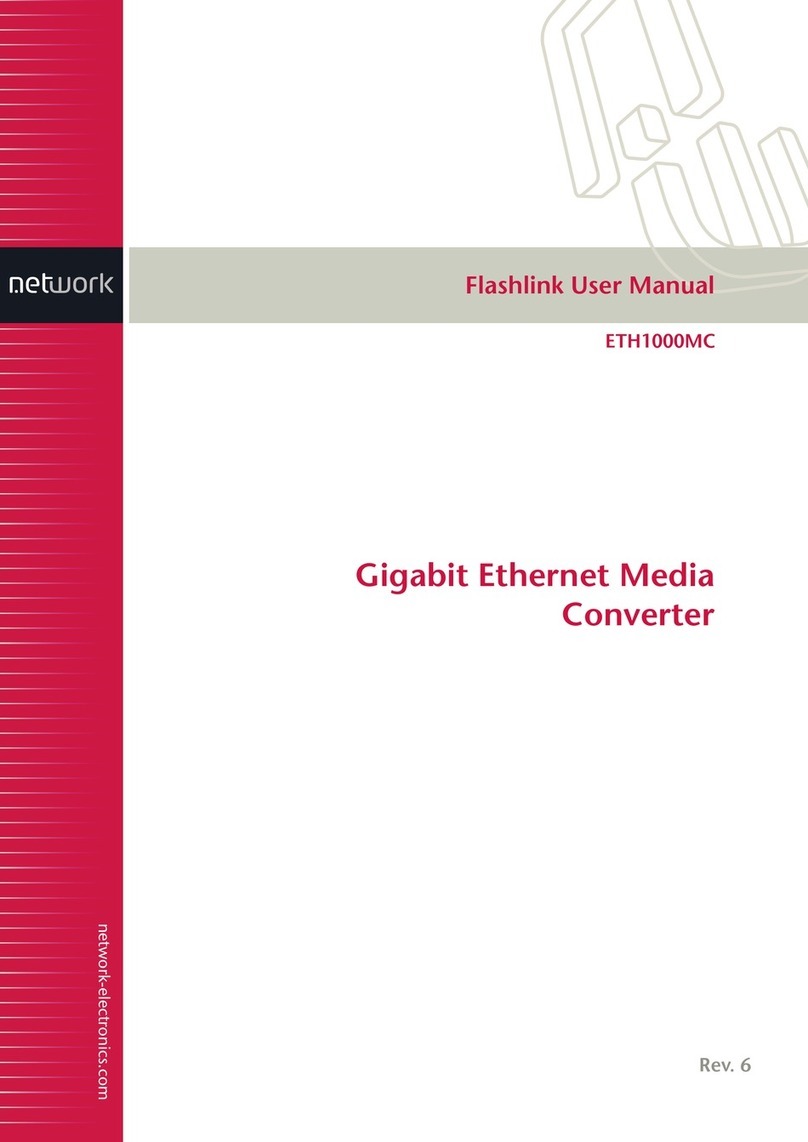 Network Electronics Flashlink ETH1000MC Bedienungsanleitung