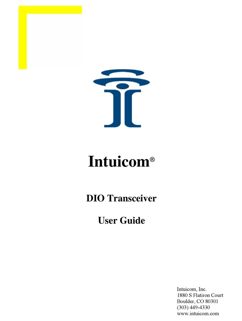 Intuicom DIO Bedienungsanleitung Intuicom DIO Bedienungsanleitung