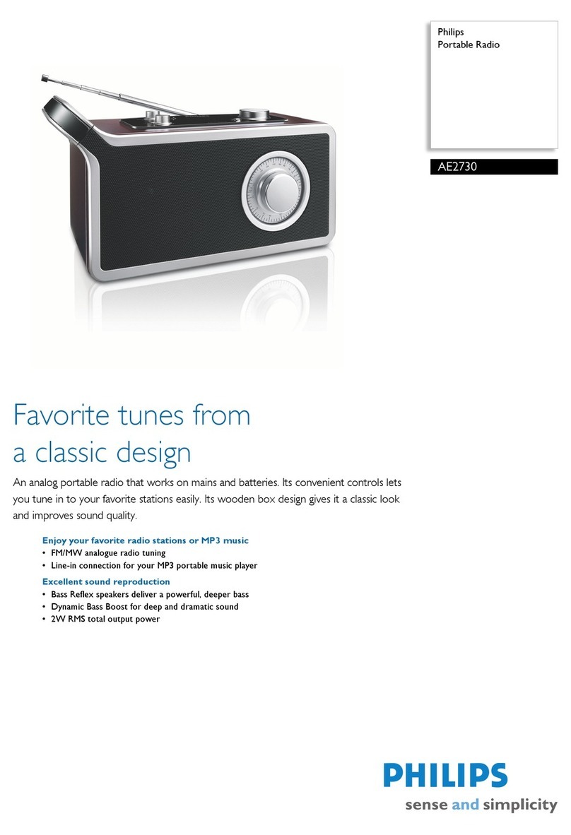 Philips AE2730 Bedienungsanleitung Philips AE2730 Bedienungsanleitung