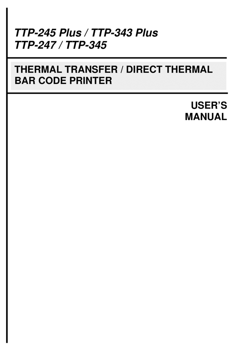 TSC TTP-245 Plus Bedienungsanleitung