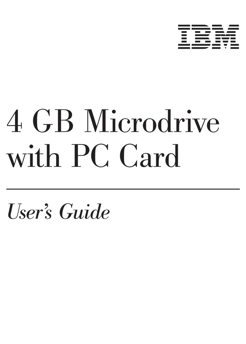 IBM 4 GB Microdrive Bedienungsanleitung