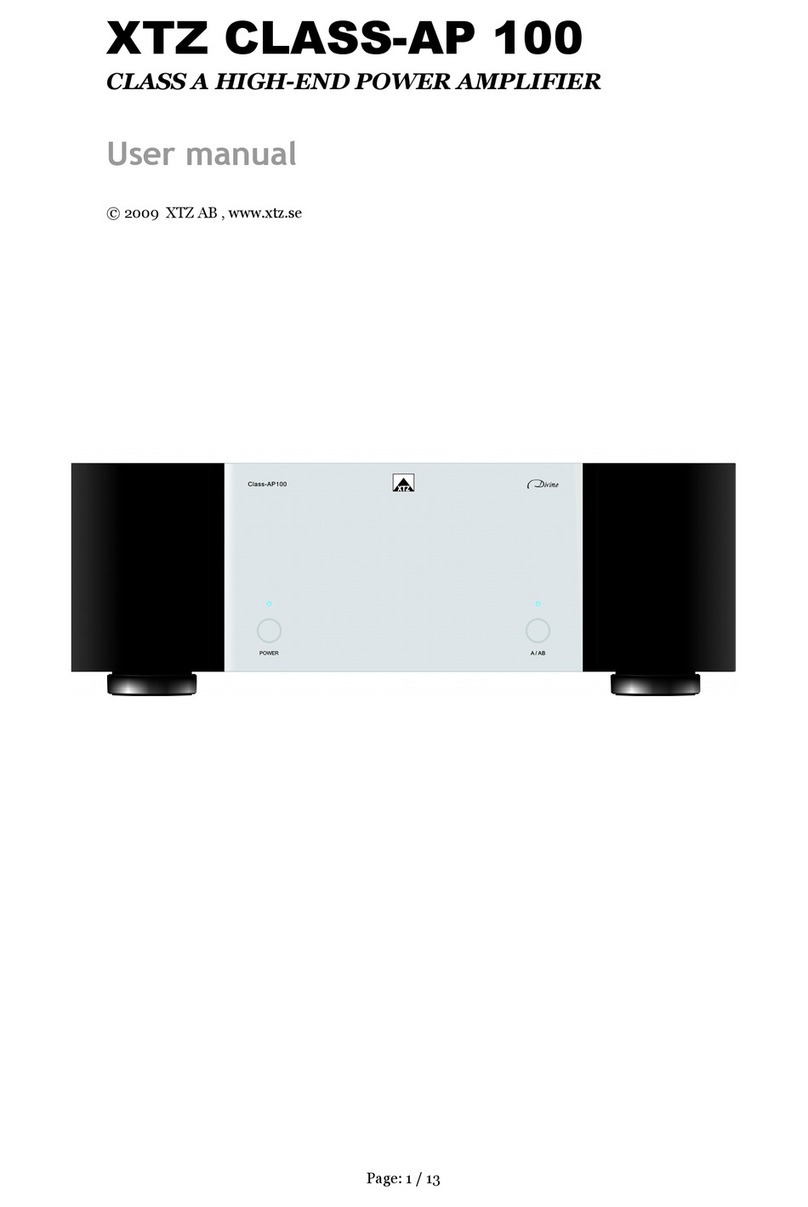 XTZ CLASS-AP 100 Bedienungsanleitung