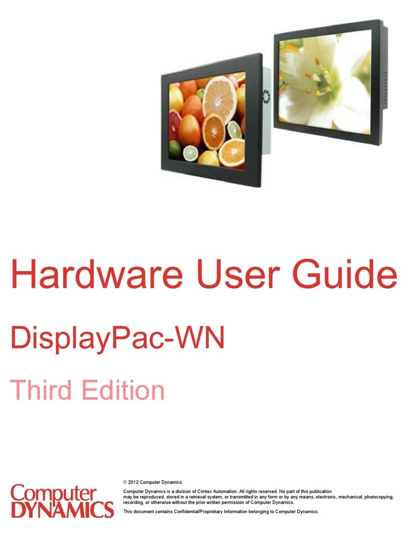 Computer Dynamics DisplayPac-WN Installationshandbuch
