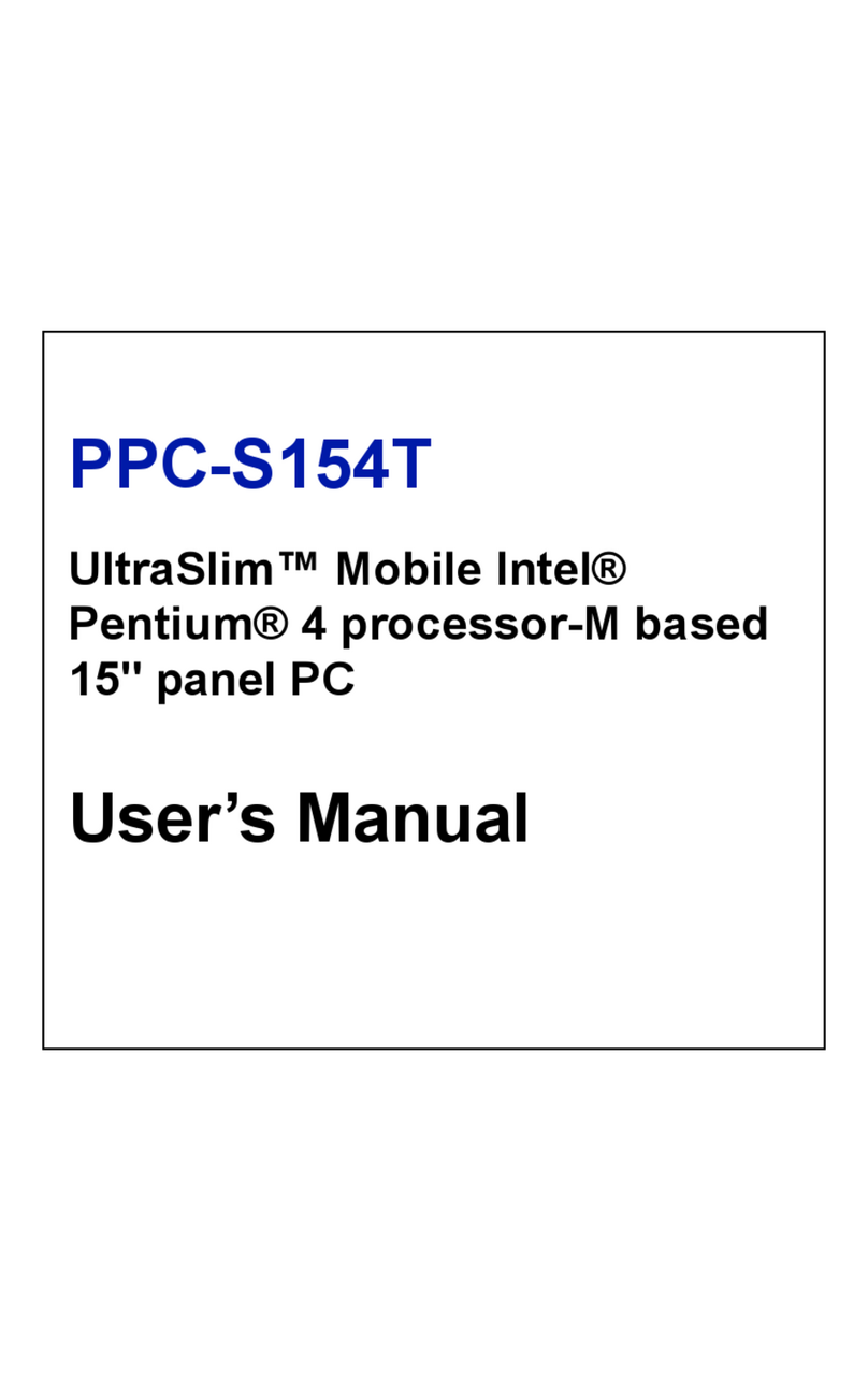 Advantech PPC-S154T Bedienungsanleitung