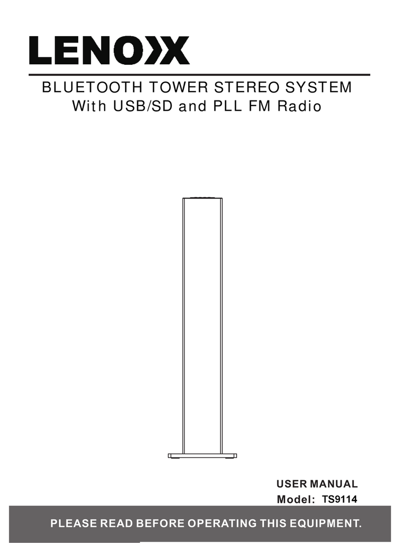 Lenoxx TS9114 Bedienungsanleitung