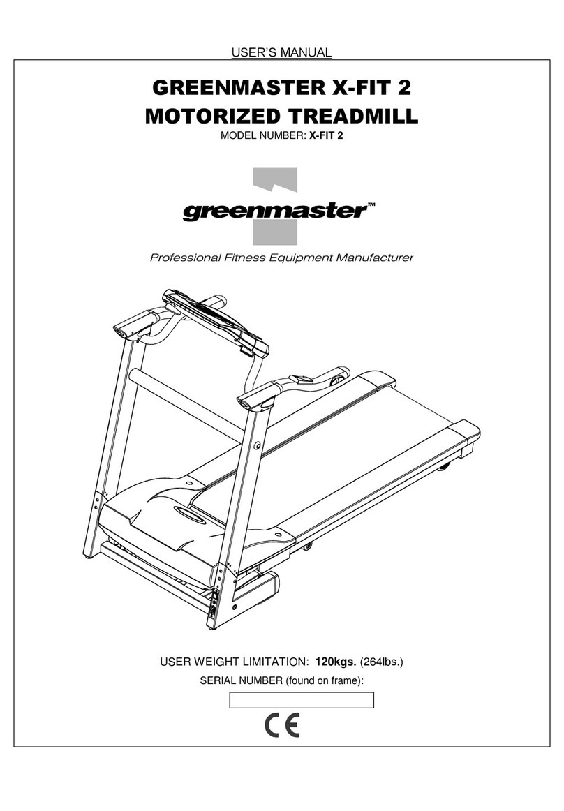Greenmaster X-FIT 2 Bedienungsanleitung