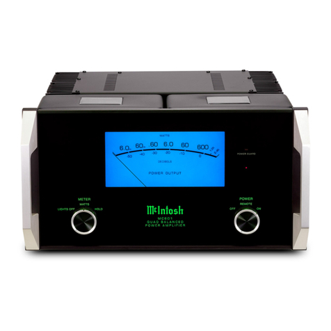 McIntosh MC601 Bedienungsanleitung