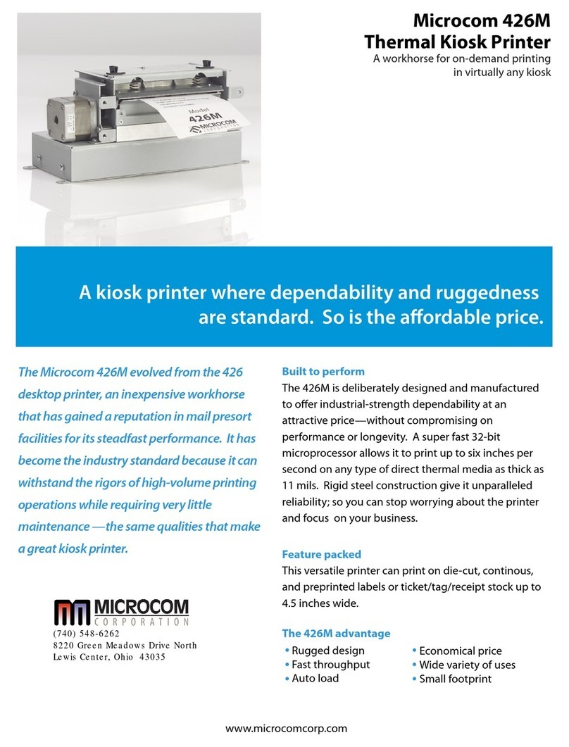 Microcom 426M Bedienungsanleitung