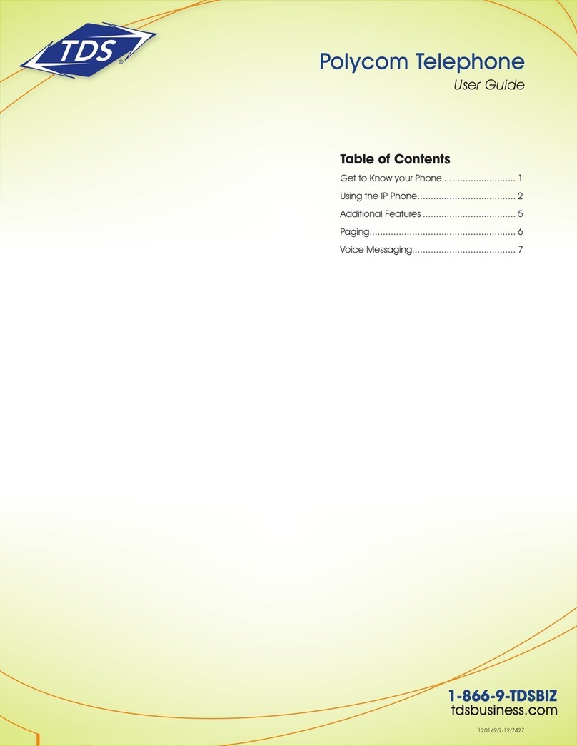Polycom Telephone Bedienungsanleitung