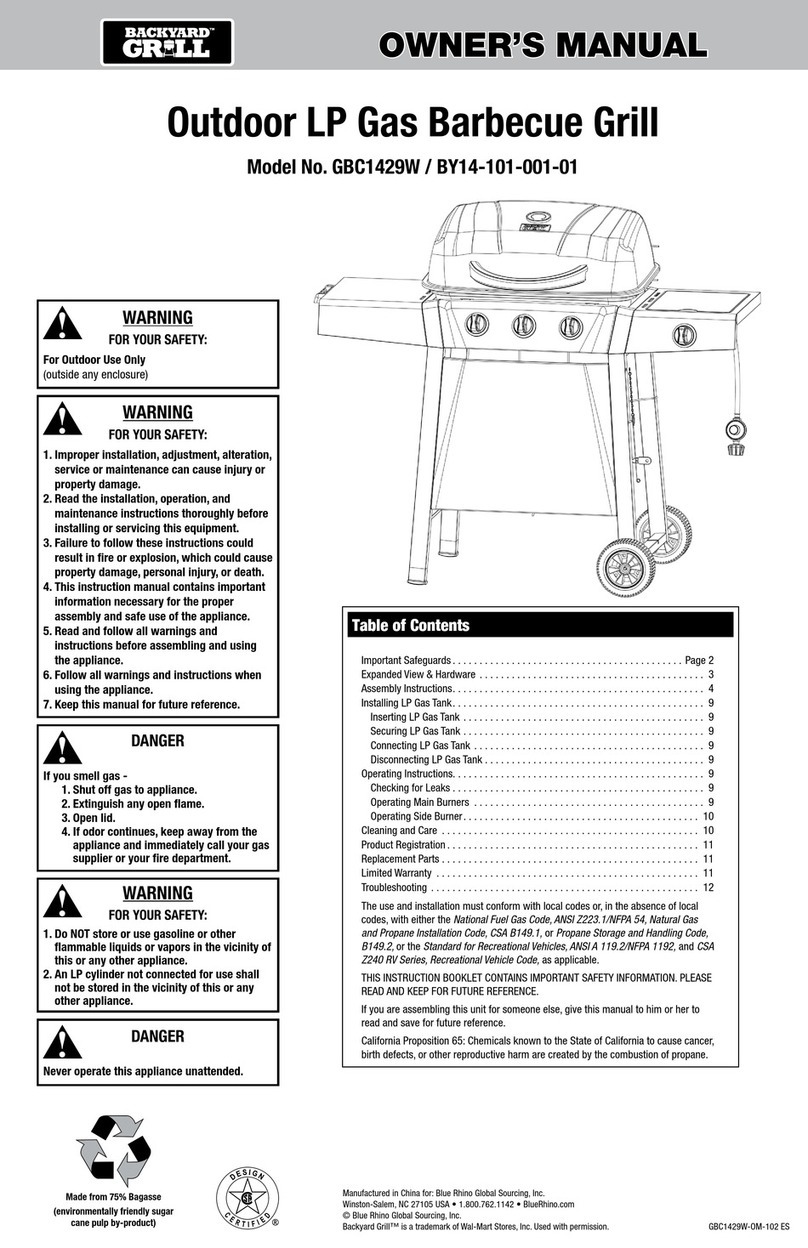 BackyardGrill ProfiLED 100 DMX Bedienungsanleitung BackyardGrill ProfiLED 100 DMX Bedienungsanleitung