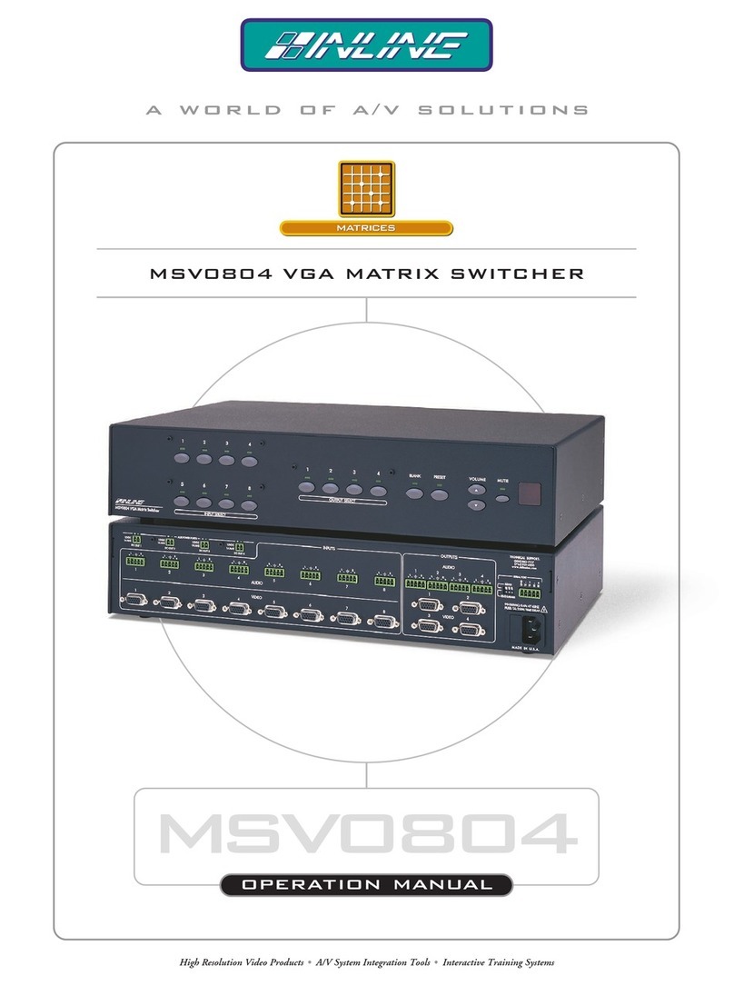 Inline MSV0804 Bedienungsanleitung