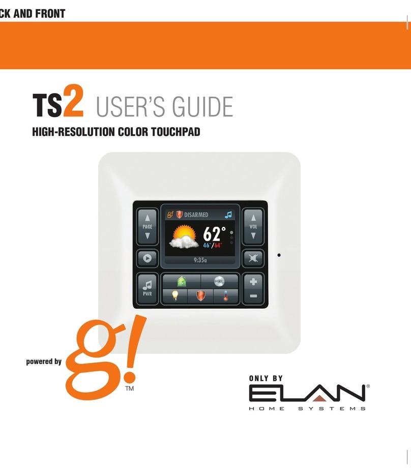 Elan TS2 Bedienungsanleitung