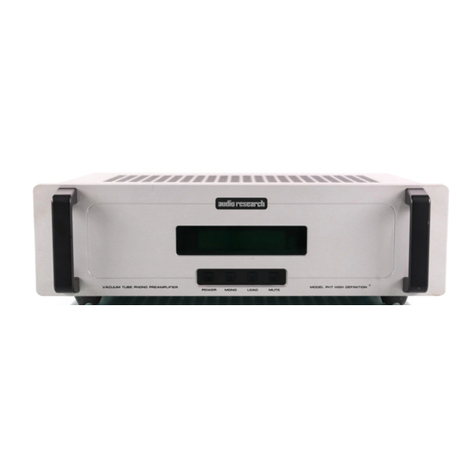 Audio Research PH7 Bedienungsanleitung