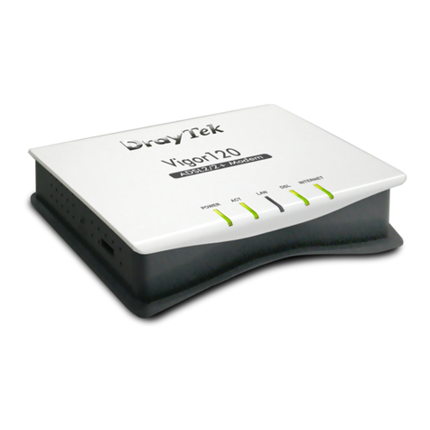 Draytek Vigor120 Series Bedienungsanleitung