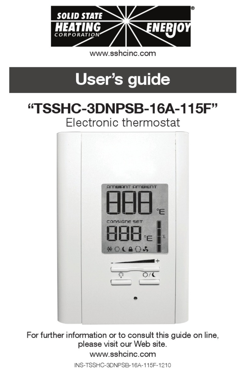 SSHC TSSHC-3DNPSB-16A-115F Bedienungsanleitung