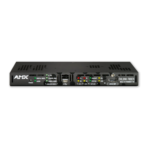 AMX DXLink Multi-Format SMF-D Bedienungsanleitung