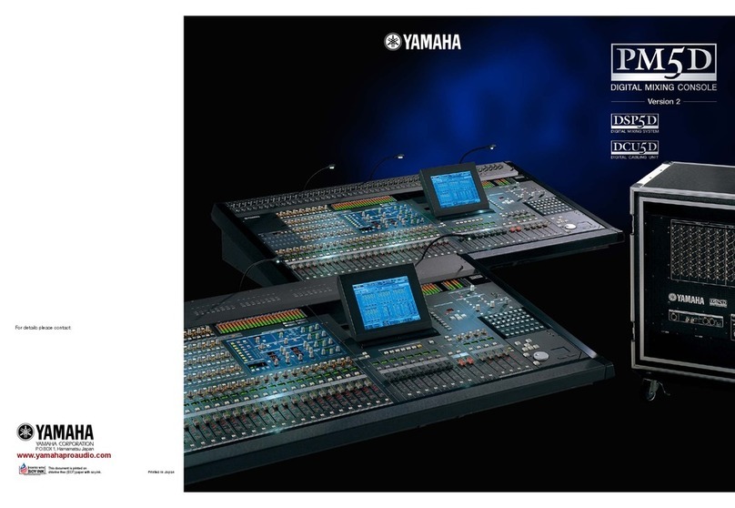 Yamaha DSP5D Editor Bedienungsanleitung