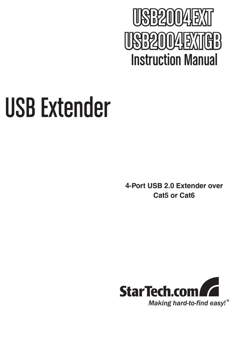 StarTech.com USB2004EXTGB Bedienungsanleitung