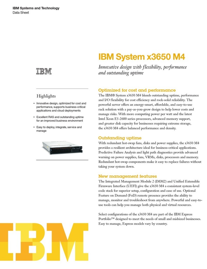 IBM System x3650 M4 Type 7915 Bedienungsanleitung