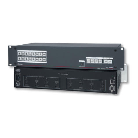 Extron electronics DXP DVI Pro Bedienungsanleitung