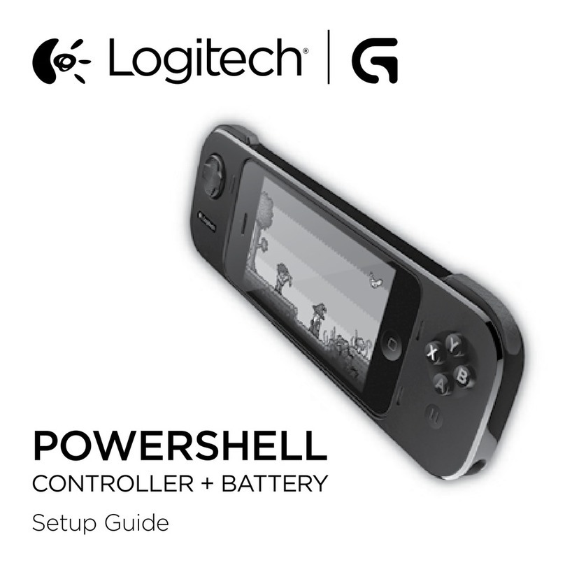 Logitech POWERSHELL Bedienungsanleitung