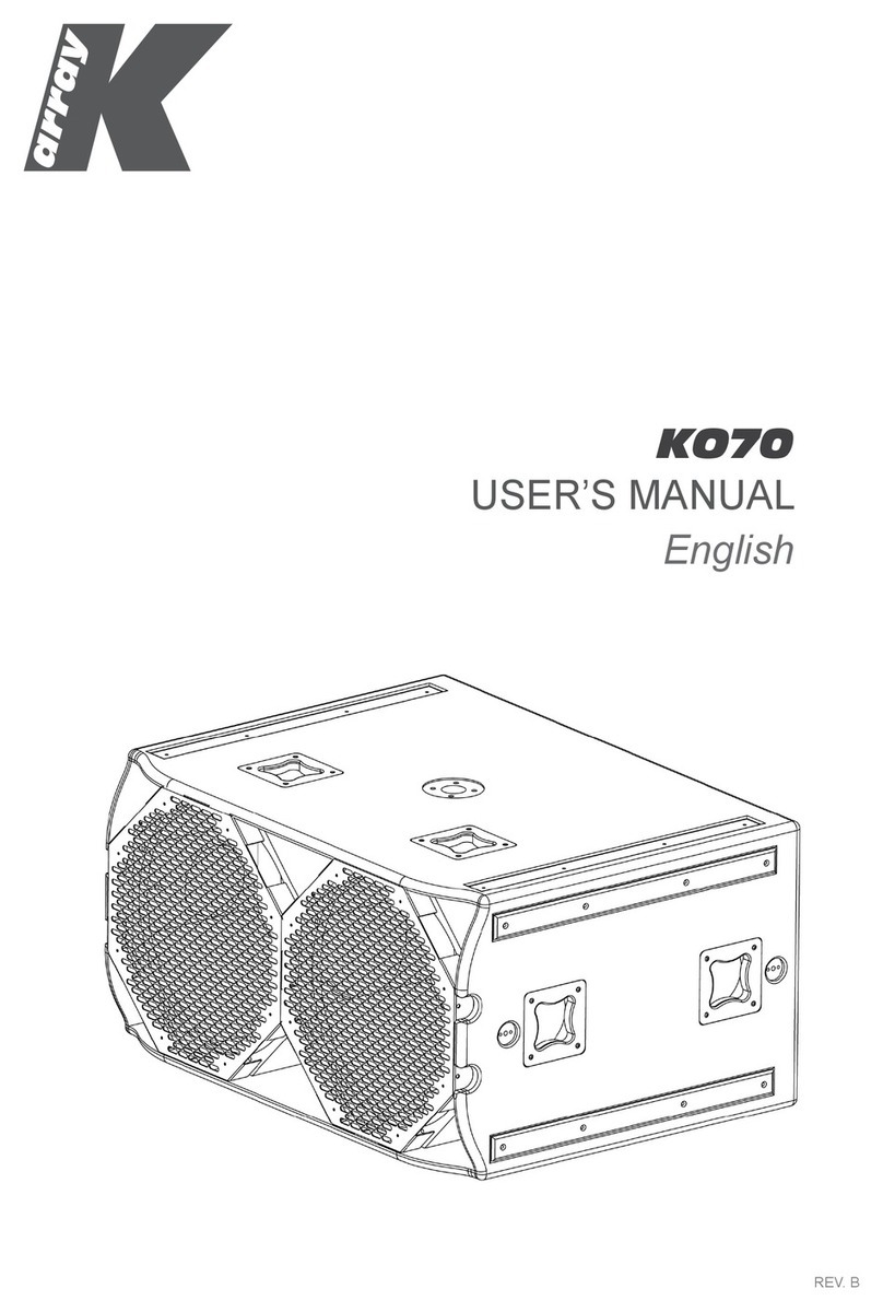 K-array Ko40 Bedienungsanleitung