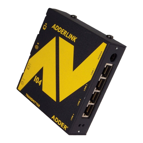 ADDER AdderLink AV series Bedienungsanleitung