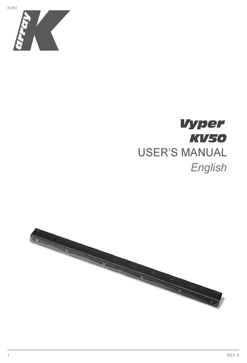 K-array Vyper KV50 Bedienungsanleitung