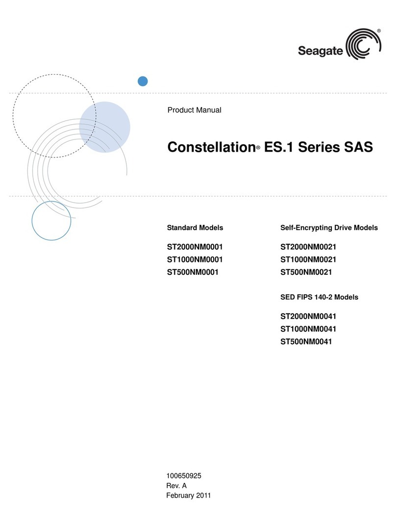 Seagate Constellation ST2000NM0041 Bedienungsanleitung