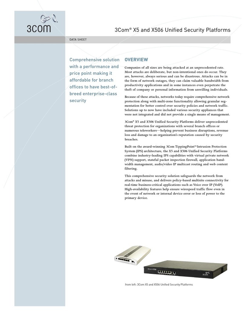 3Com X5 Bedienungsanleitung