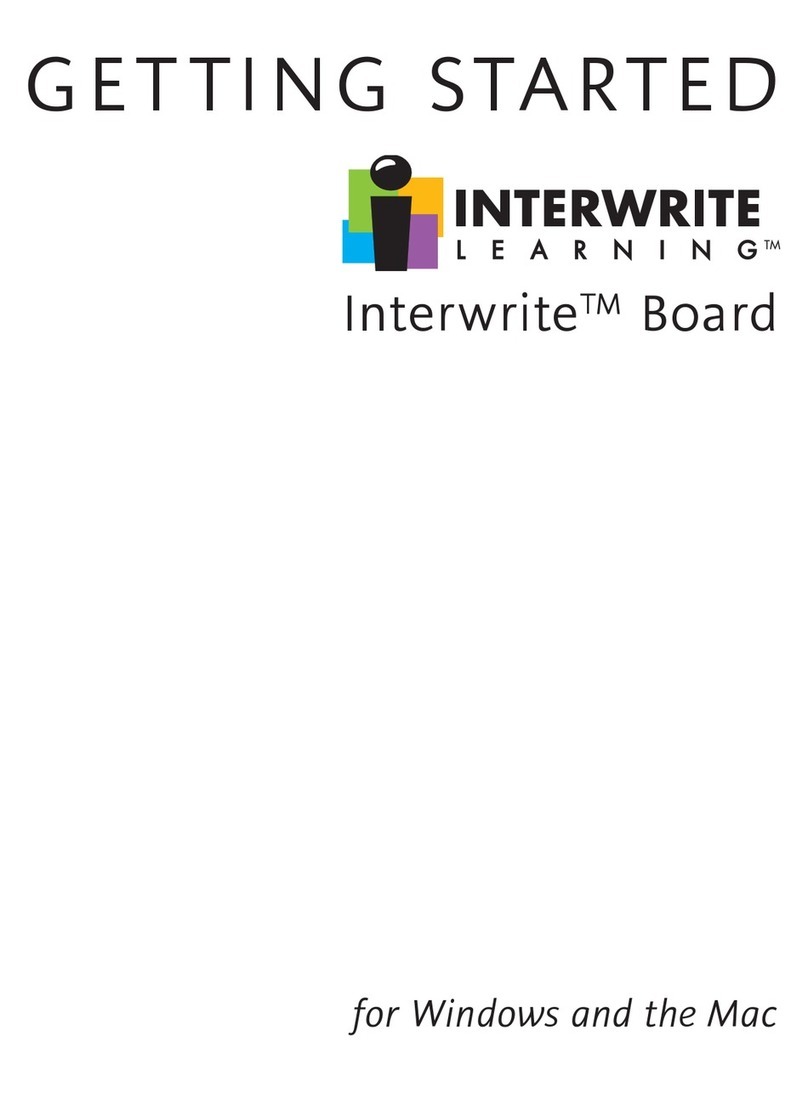 Interwrite Learning Interwrite Board Bedienungsanleitung