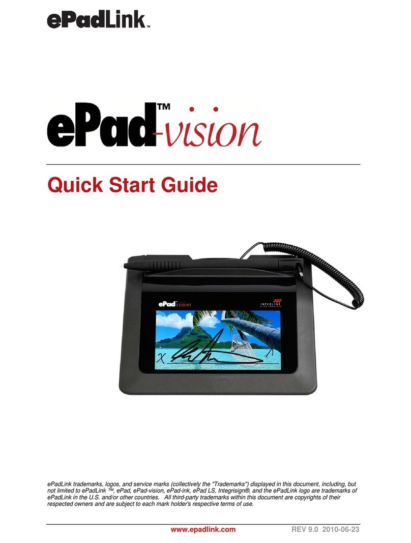 ePadLink ePad Vision Bedienungsanleitung