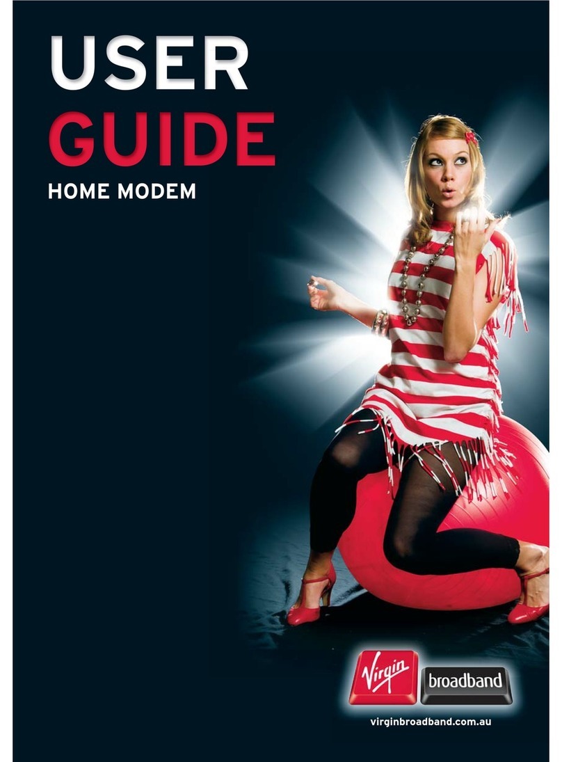 Virgin Home Modem Bedienungsanleitung