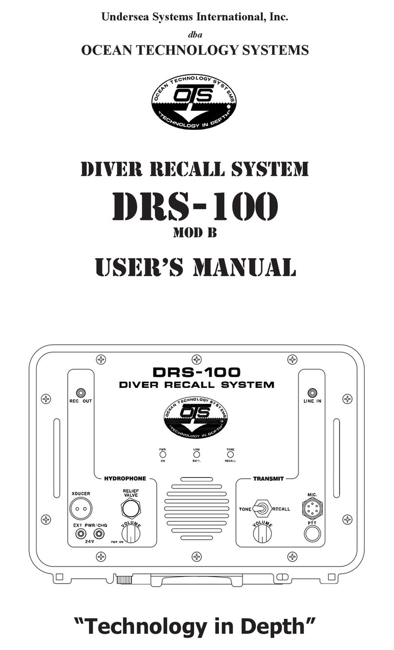 OTS DRS-100 Mod B Bedienungsanleitung