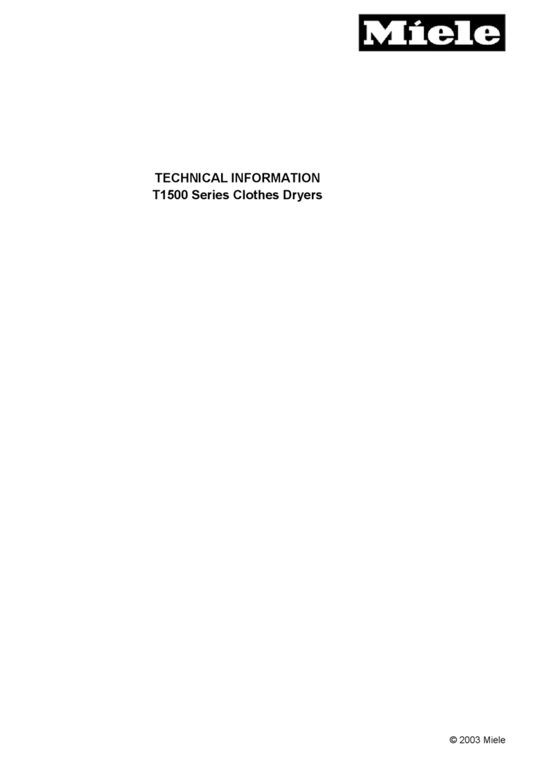 Miele T 1515 Handbuch