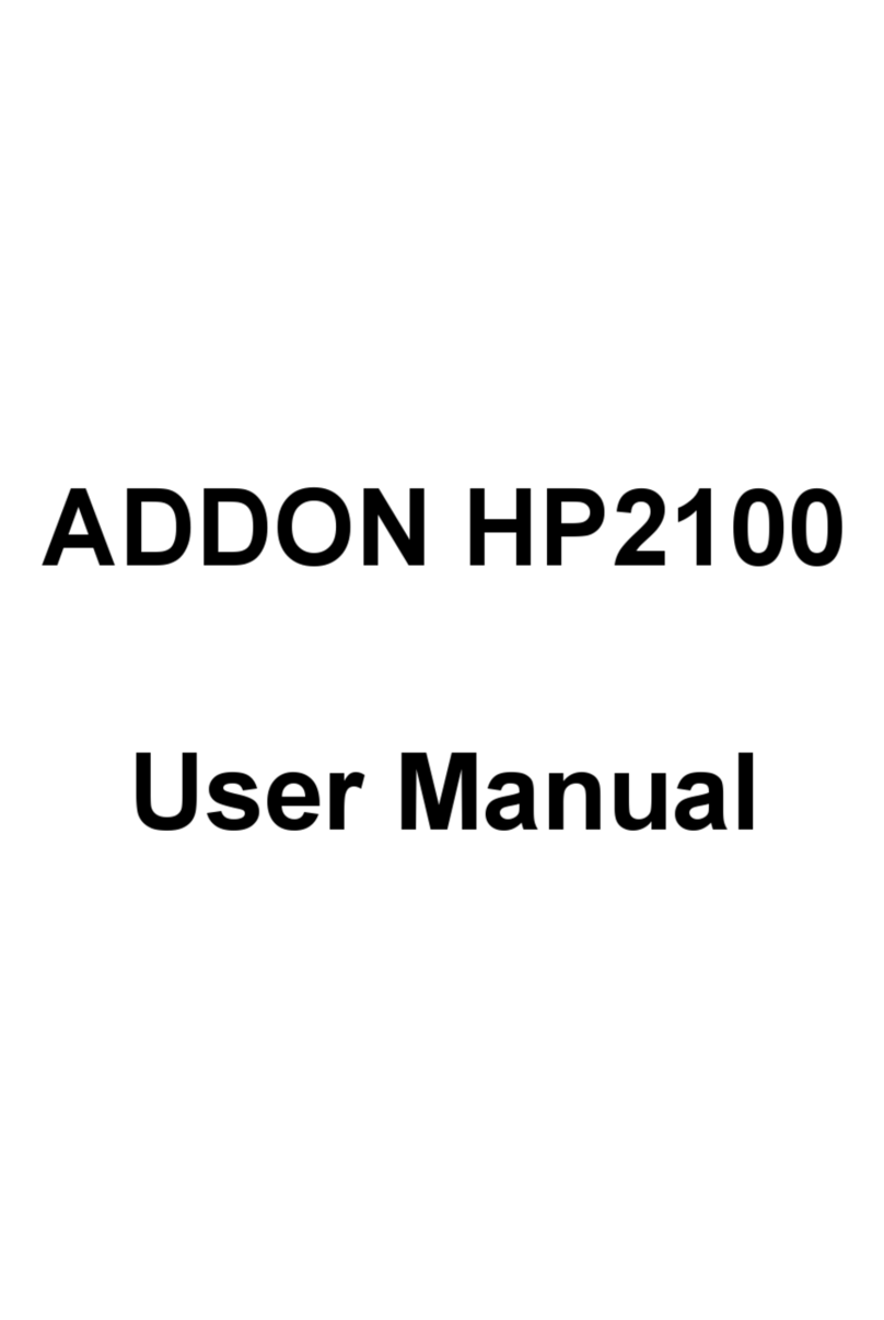 ADDON HP2100 Bedienungsanleitung