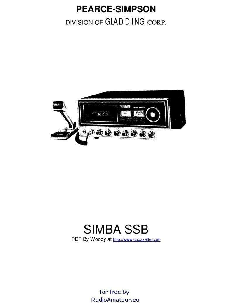 Gladding Simba SSB Bedienungsanleitung