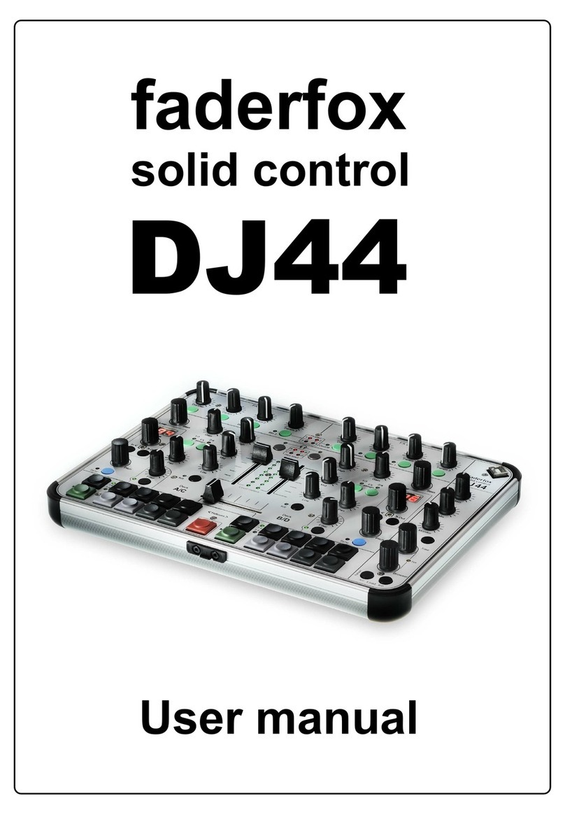 Faderfox Solid Control DJ44 Bedienungsanleitung