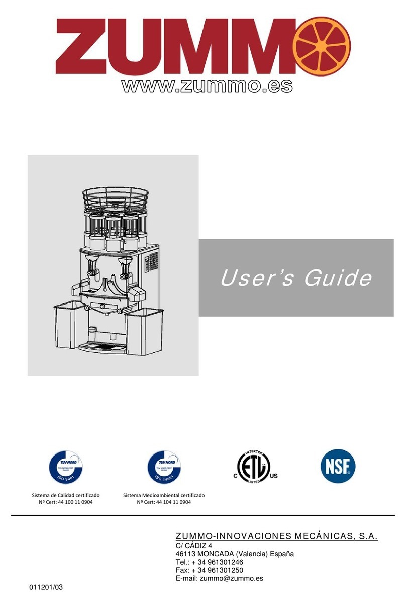 Zummo ZO8A Bedienungsanleitung