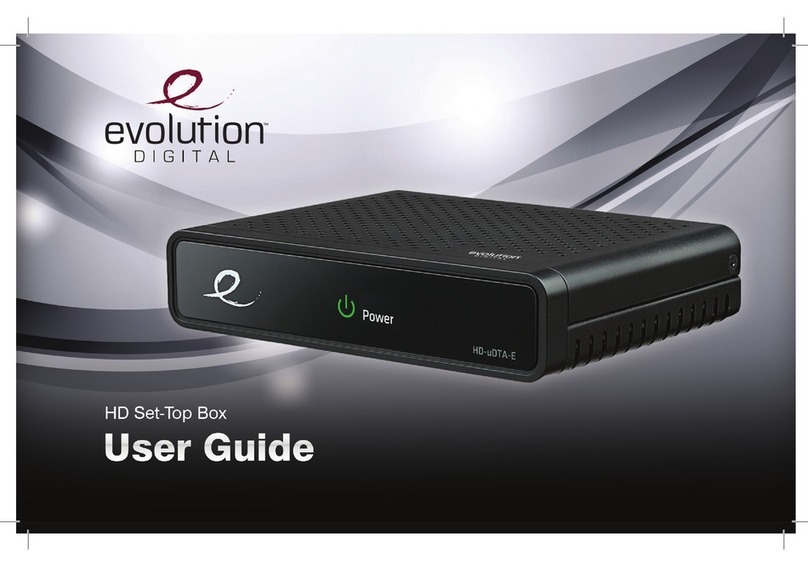 Evolution Digital DMS2004UHDS Bedienungsanleitung