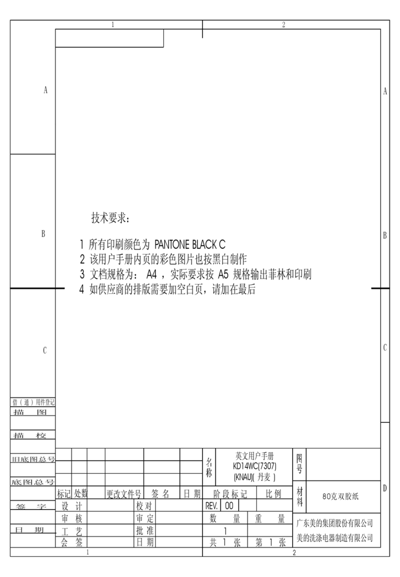 Knau KD14WC Bedienungsanleitung
