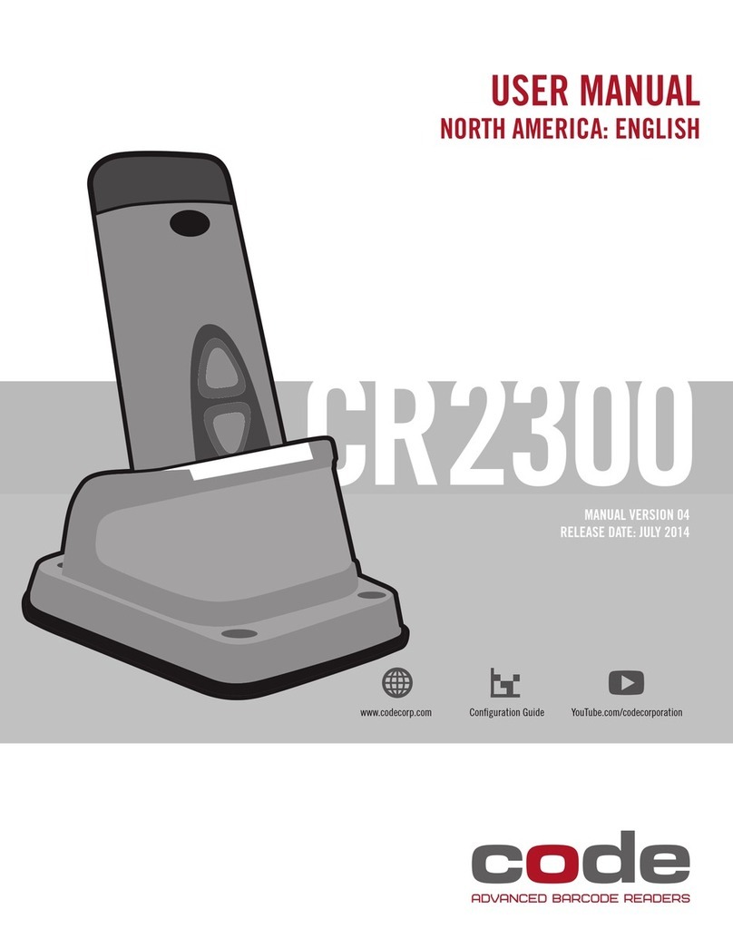 Code CORTEXJPOS CR2300 Bedienungsanleitung