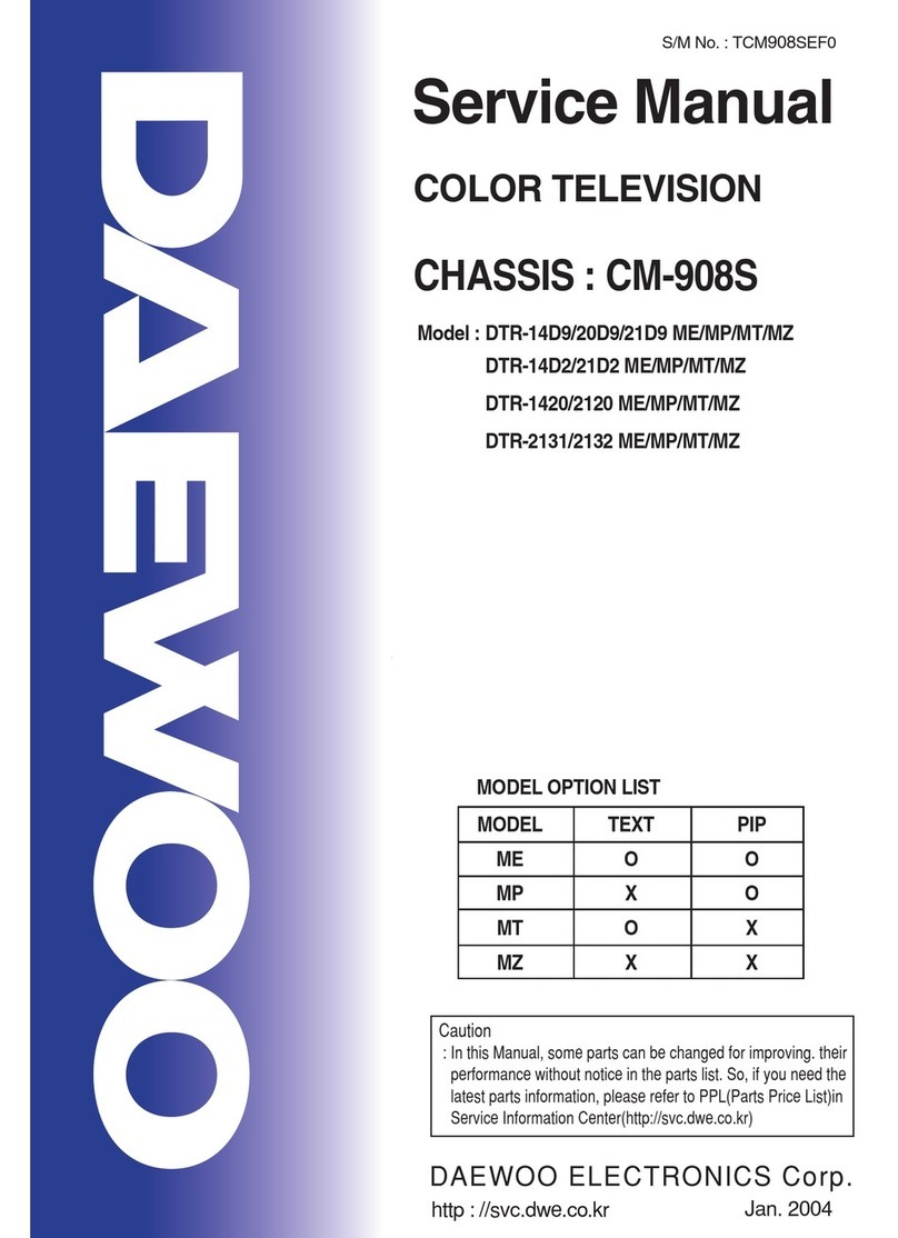 Daewoo DTR-14D9ME Bedienungsanleitung