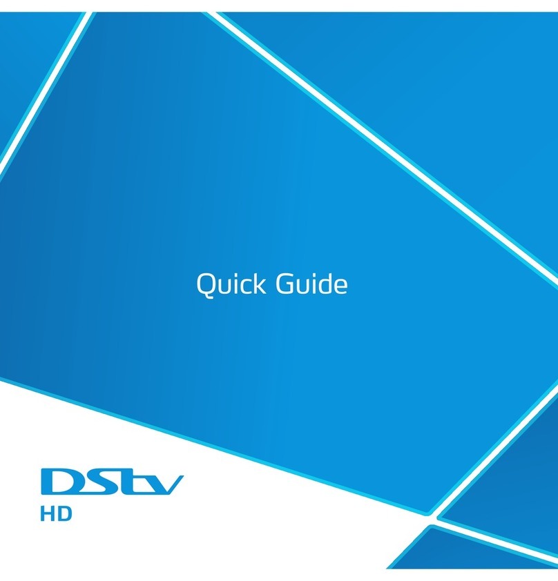 DStv HD Decoder Bedienungsanleitung